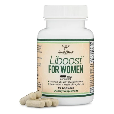 Double Wood Supplement Liboost For Women 600mg Per Serving 60 Capsules