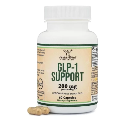 Double Wood Supplement GLP-1 200mg Per Serving 60 Capsules