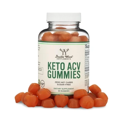 Double Wood Supplement Keto ACV 60 Gummies