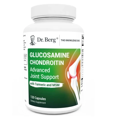 Dr. Berg Glucosamine Chondroitin Advanced Joint Support 120 Capsules