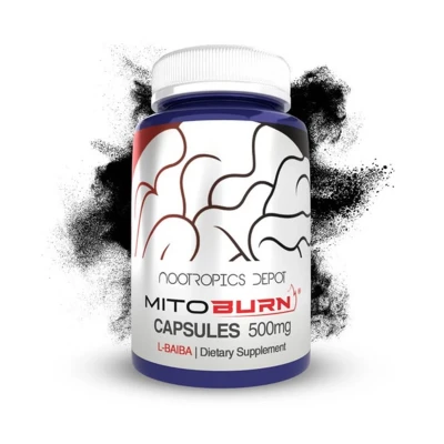 Nootropics Depot MitoBurn 500mg 60 Capsules