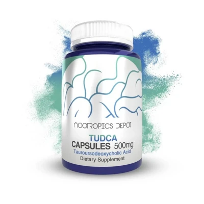 Nootropics Depot TUDCA Tauroursodeoxycholic Acid 500mg 30 Capsules