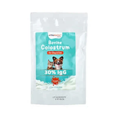 Vitamatic Bovine Colostrum for Dogs and Cats 3.2 OZ 90 Grams