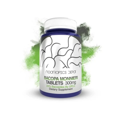 Nootropics Depot Bacopa Monnieri 300mg 120 Tablets