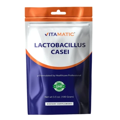 Vitamatic Lactobacillus Casei Probiotic 100 Gram 3.5 Oz 100 Powder