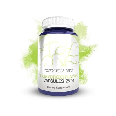 Nootropics Depot 7,8-DHF Dihydroxyflavone 25mg 60 Capsules