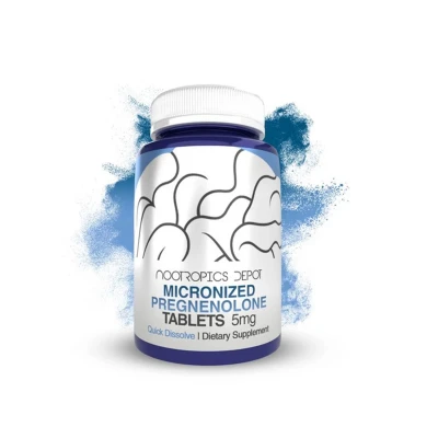Nootropics Depot Micronized Pregnenolone 5mg 120 Tablets