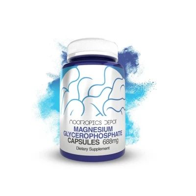 Nootropics Depot Magnesium Glycerophosphate 688mg 90 Capsules
