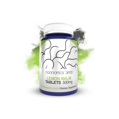 Nootropics Depot Lemon Balm 500mg 120 Tablets