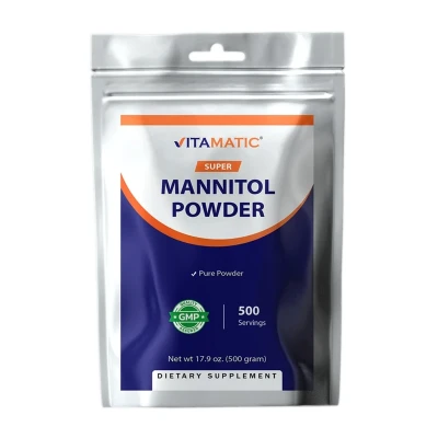 Vitamatic Mannitol 1000mg 17.9 Oz 500 Powder