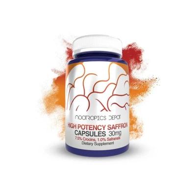 Nootropics Depot High Potency Saffron 30mg 180 Capsules