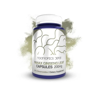 Nootropics Depot Panax Ginseng Leaf 200mg 180 Capsules