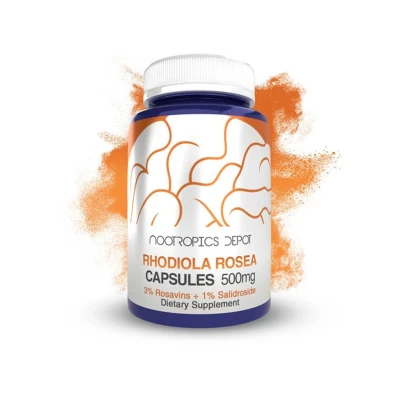 Nootropics Depot Rhodiola rosea 500mg 120 Capsules
