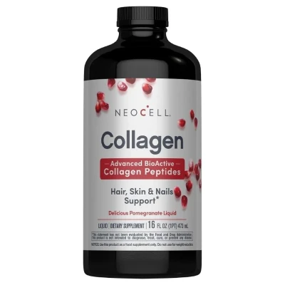 NeoCell Collagen Liquid Pomegranate Flavor, 16 fl oz (473 mL) Liquid