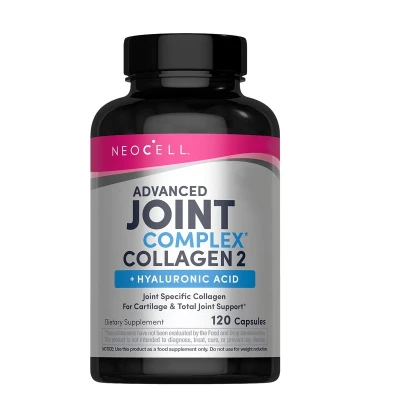 NeoCell Joint Complex Collagen Type 2 + Hyaluronic Acid, 120 Capsules