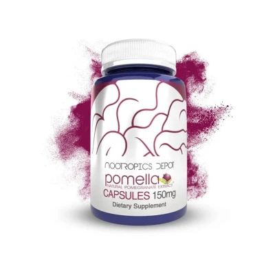 Nootropics Depot Pomella Natural Pomegranate Extract 150mg 120 Capsules