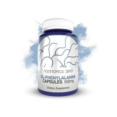Nootropics Depot Dl-Phenylalanine 500mg 180 Capsules