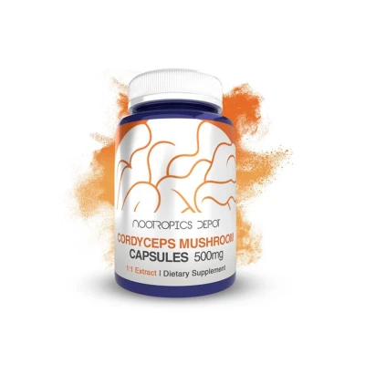 Nootropics Depot Cordyceps Mushroom 500mg Capsules