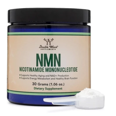 Double Wood Suplement NMN Nicotinamide Mononucleotide 30 Grams(1.6 oz)