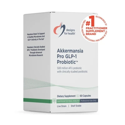 Akkermansia Pro Glp-1 Probiotic Designs For Health 60 Capsules