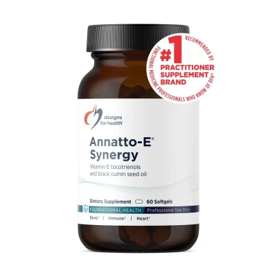 Annatto-E Synergy Designs For Health 60 softgels