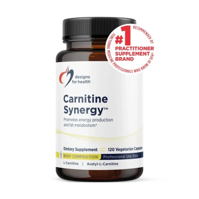 Designs For Health Carnitine Synergy 120 Capsules