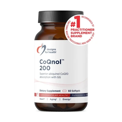Coqnol 200 Designs For Health 200mg 60 Softgels