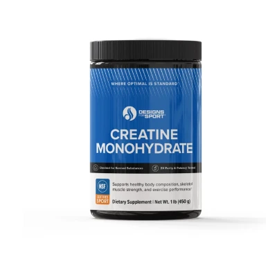 Creatine Monohydrate Designs For Health 1lb (450g) Powder