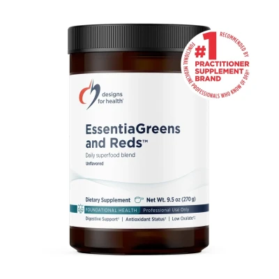 Designs For Health Essentiagreens And Reds 9.5 oz 270g Powder
