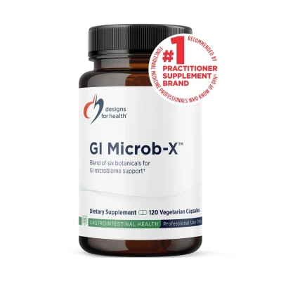GI Microb-X Designs For Health 120 Capsules