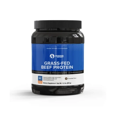 Grass-Fed Beef Designs For Health Chocolate 1.8 Ibs 810g Powder