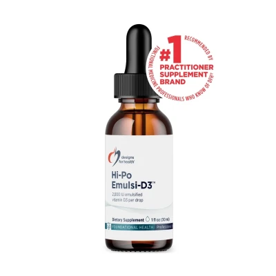 Hi-Po Emulsi-D3 Designs For Health 2000IU 1 Fl Oz (30 Ml) Liquid