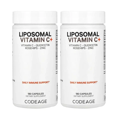 Codeage Liposomal Vitamin C+ Beyond Vitamins 360 Vegetable Capsules