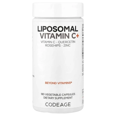 Codeage - Liposomal Vitamin C+ | 180 Vegetable Capsules
