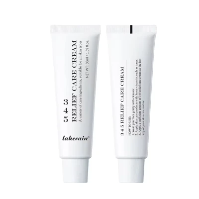 345 Relief Cream Comprehensive solution to skin problems Anti-sugar and antioxidant Brightening skin Improving acne marks Moisturizer