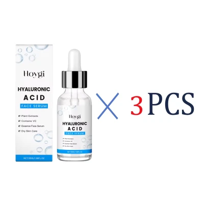 3pcs Hyaluronic Acid Serum 50ml Anti Aging Face Serum With Centella Asiatica Deep Hydration For Glowing Skin For Fine Lines Wrinkles