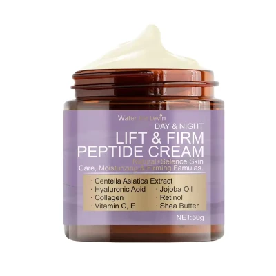 Water Ice Levin Lift&Firm Peptide Cream, Day&Night, with Collagen, Retinol, Centella Asiatica, Moisturizes & Firms Skin
