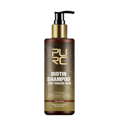 PURC Biotin Hair Growth Shampoo Anti Hair Loss Repair Damaged Frizz Argan Oil Scalp Treatment Hair Care Products