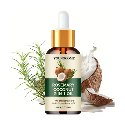 Rosemary Oil Hair Essential Coconut Oil Improve Hair Loss And Nourishes Strengthen Hair Roots Scalp Treatment Hair Care