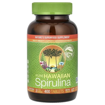 Nutrex Hawaii - Pure Hawaiian Spirulina® | 500 mg | 400 Tablets