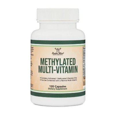 Double Wood Supplements Methylated Multi-Vitamin Dietary Supplement 120 Capsules