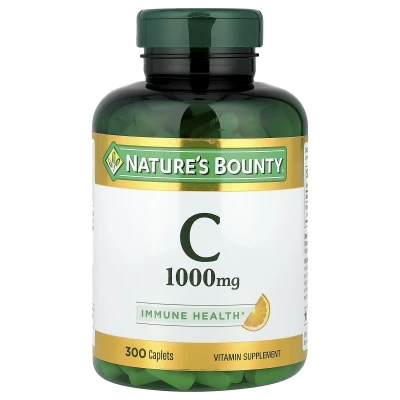 Nature's Bounty C 1000mg Immune Health Vitamin Supplement 300 Caplets