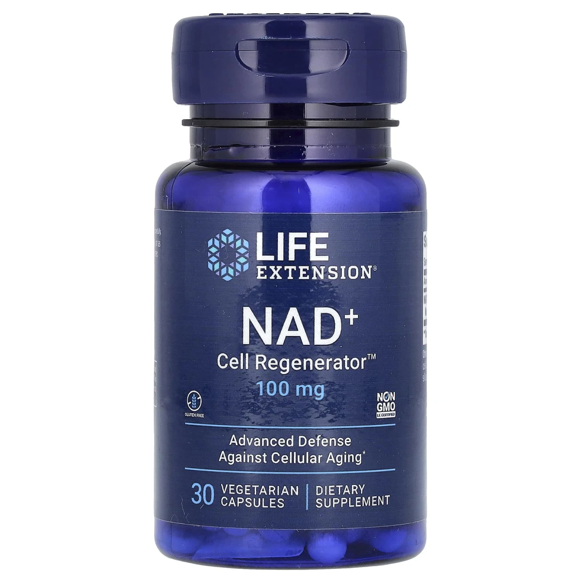 Life Extension NAD+ Cell Regenerator 100mg 30 Vegetarian Capsules image 1