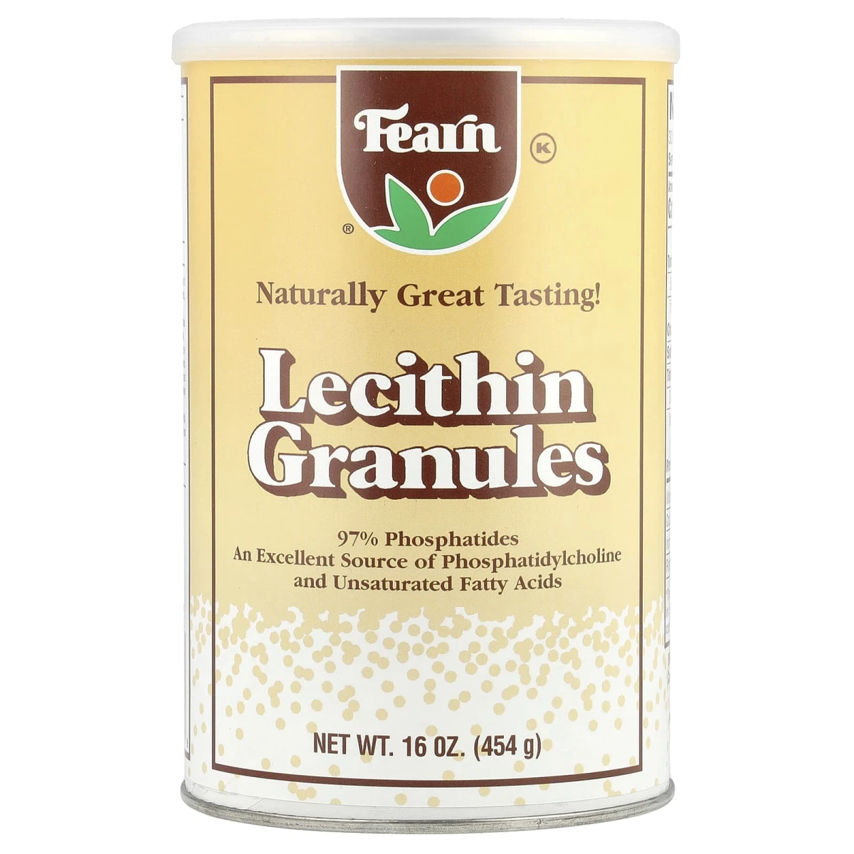 Fearn Naturally Great Tasting Lecithin Granules 16 oz (454g) image 1