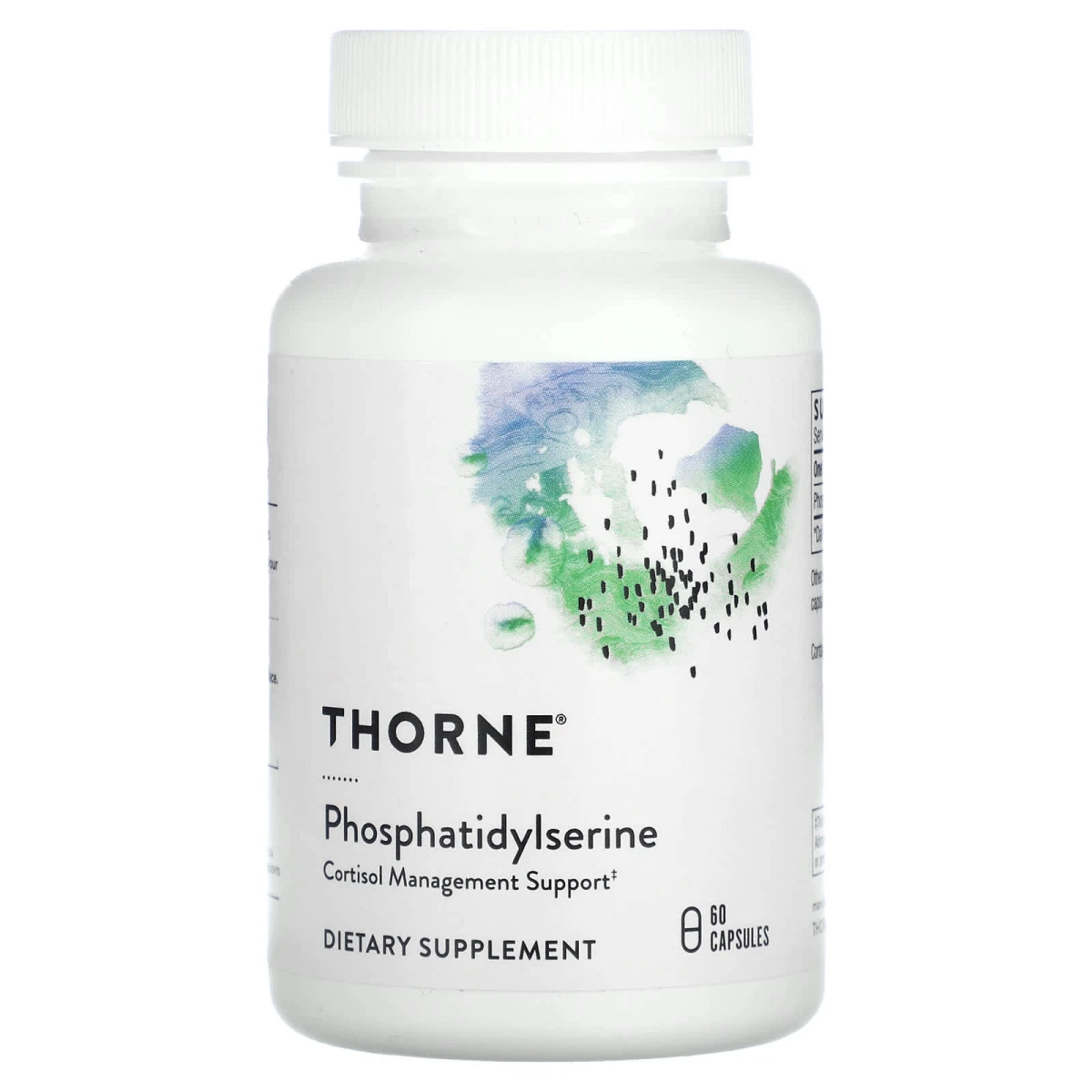 Thorne Phosphatidylserine Cortisol Management Support 60 Capsules image 1