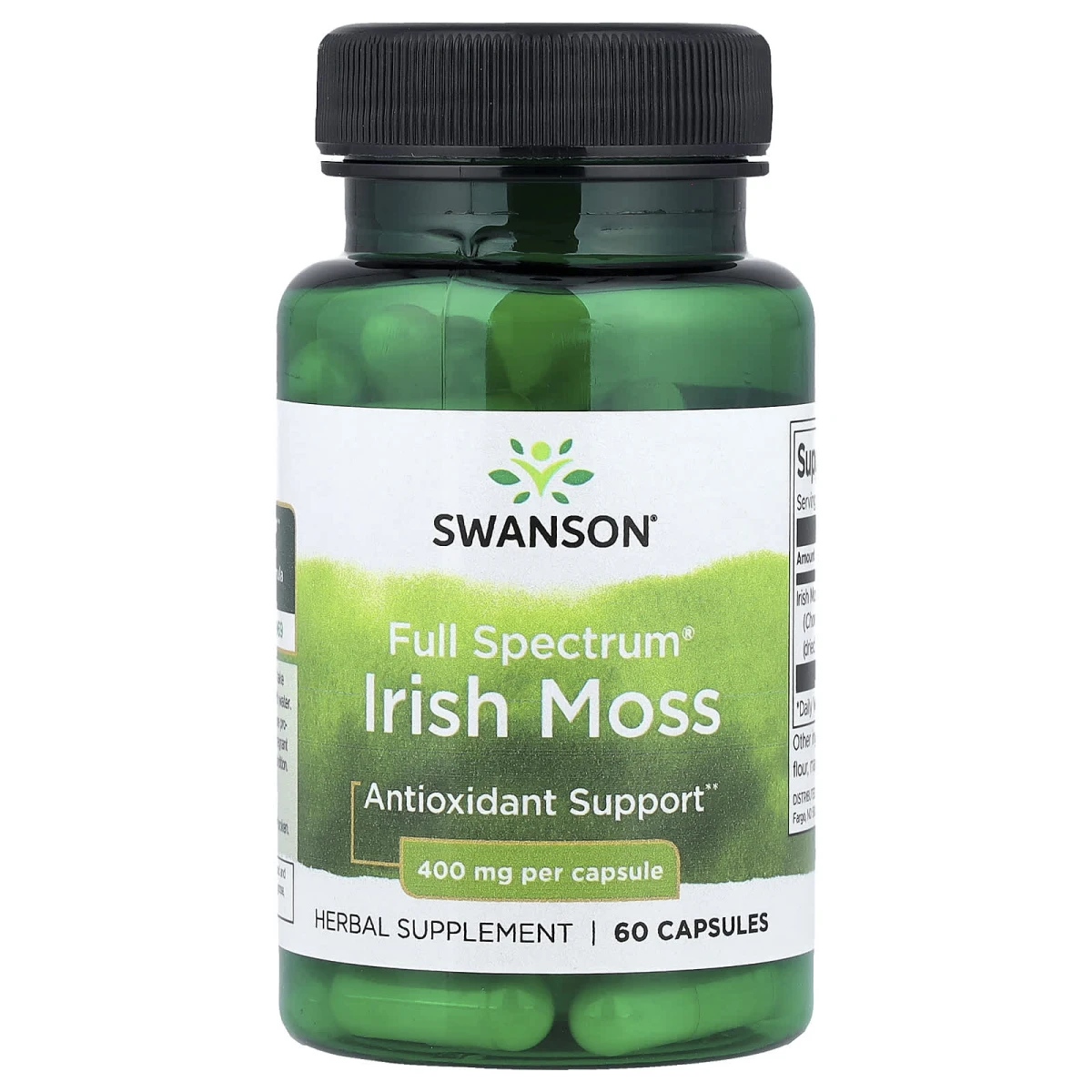 Swanson Full Spectrum Irish Moss Antioxidant Support 400 mg Per Capsule 60 Capsules image 1