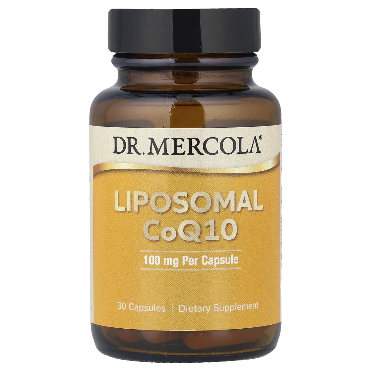 Dr. Mercola Liposomal CoQ10 100mg Per 30 Capsules image 1