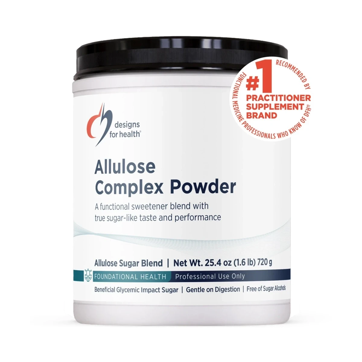 Allulose Complex Powder Designs For Health 25.4 Oz (1.6 ib) 720g Powder image 1