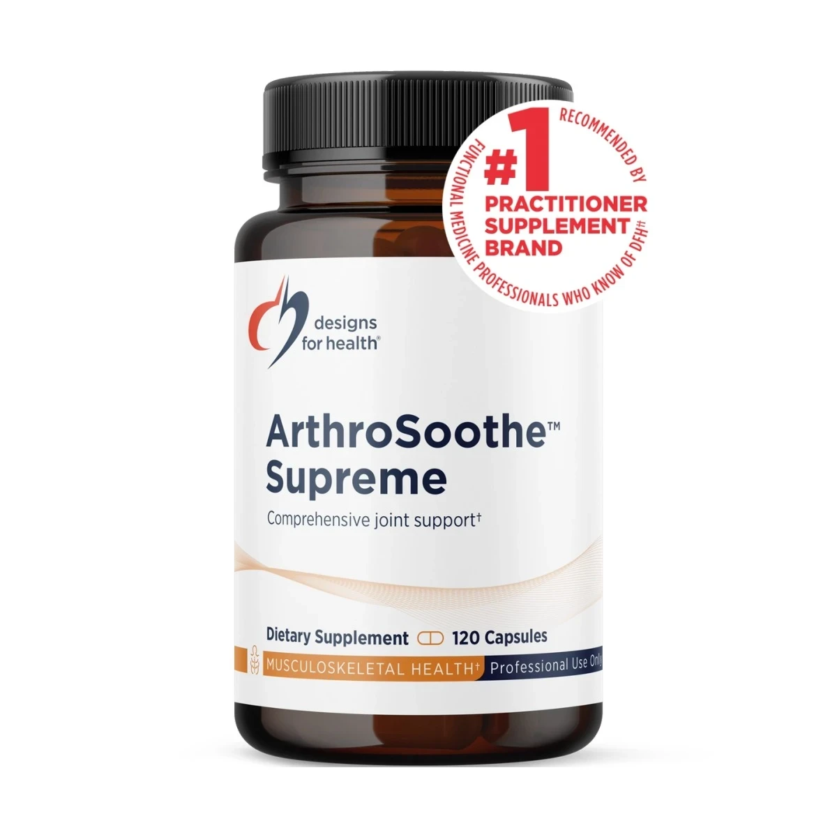 Arthrosoothe™ Supreme Designs For Health 120 Capsules image 1