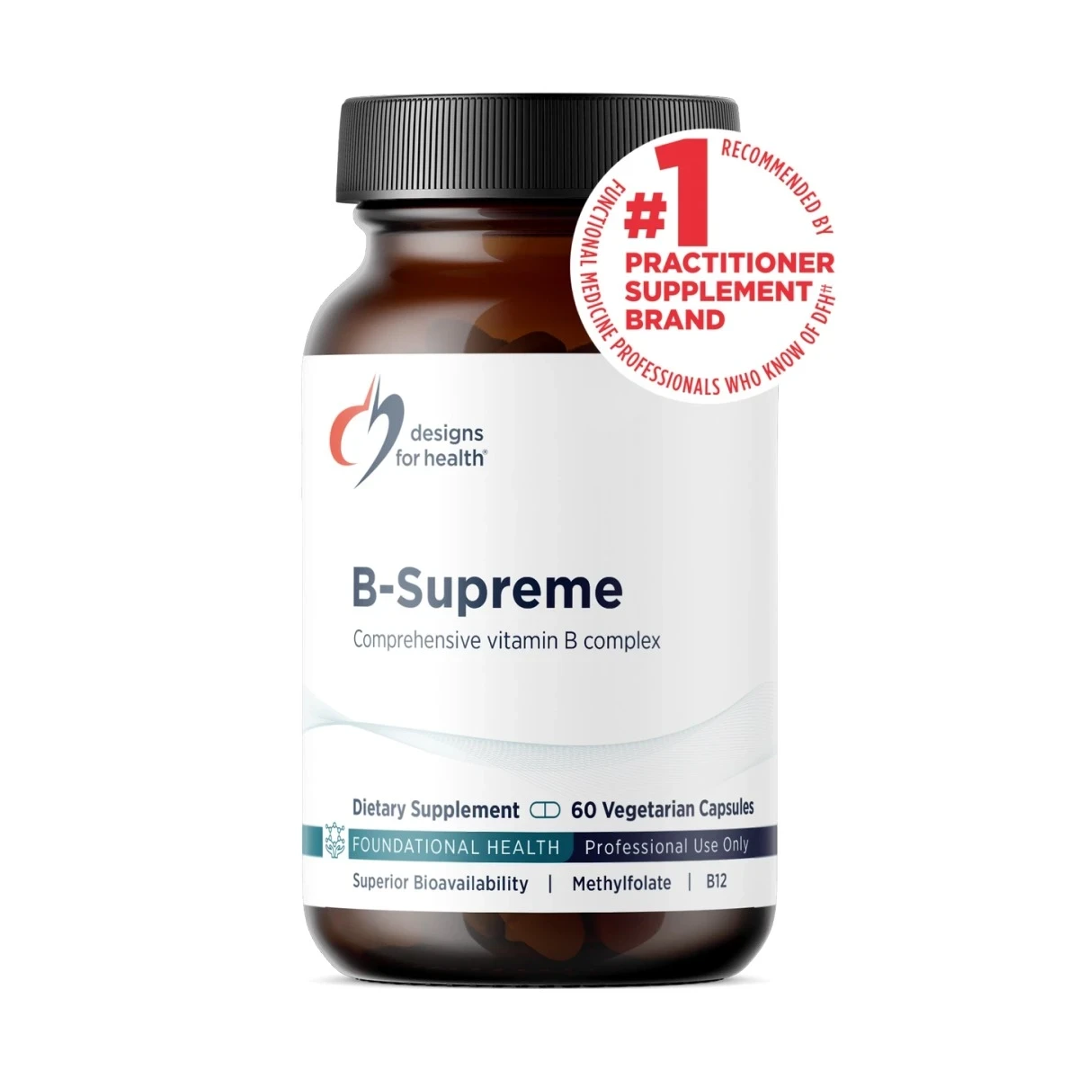 B-Supreme Designs For Health 60 Capsules image 1